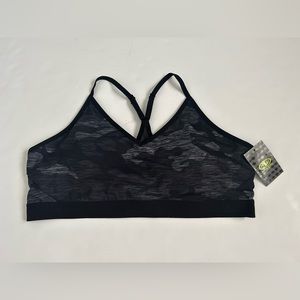 NWT Athletic Camuflaje Racerback Sport Bra Sz. XXL